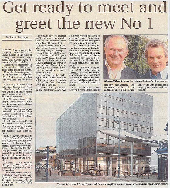 Get ready to meet and greet the new No 1